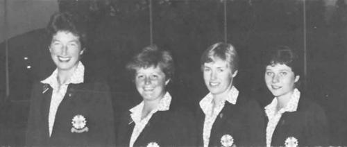 Jill Thornhill, Penny Grice, Gillian Stewart, Claire Waite